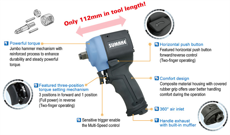 Air impact wrench online torque setting